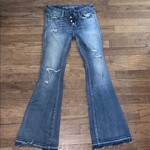 American Eagle Bell Bottom Jeans